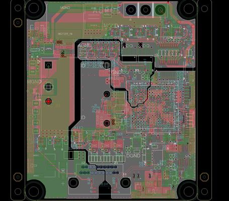 Placas de PCB multicamadas avançadas com até 48 camadas 6.0mm / 0.1mm Tolerância de desalinhamento